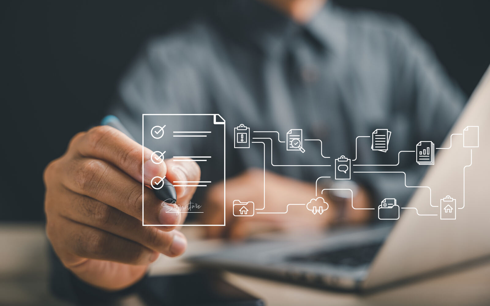 Digitaler Dokumenten-Workflow: Prozessautomatisierung für Schweizer KMU